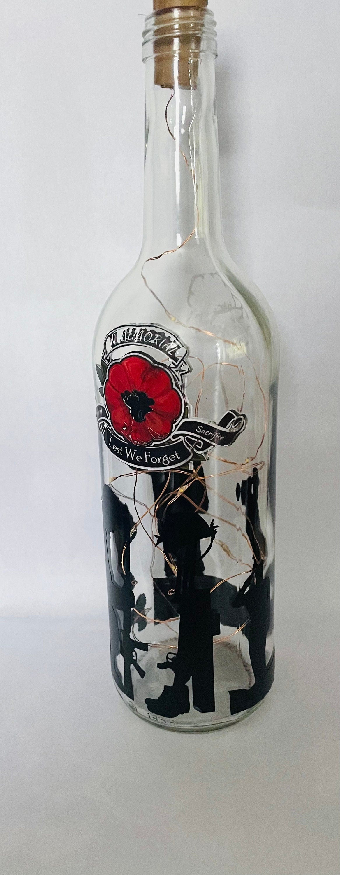Remembrance Day Bottle Light