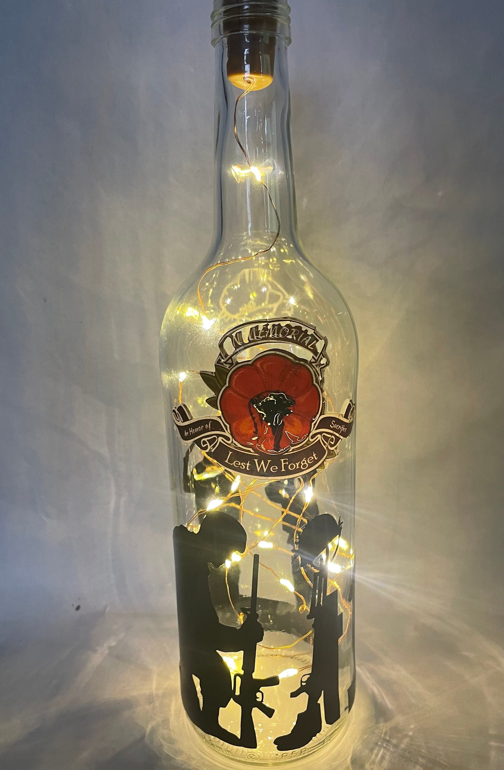 Remembrance Day Bottle Light