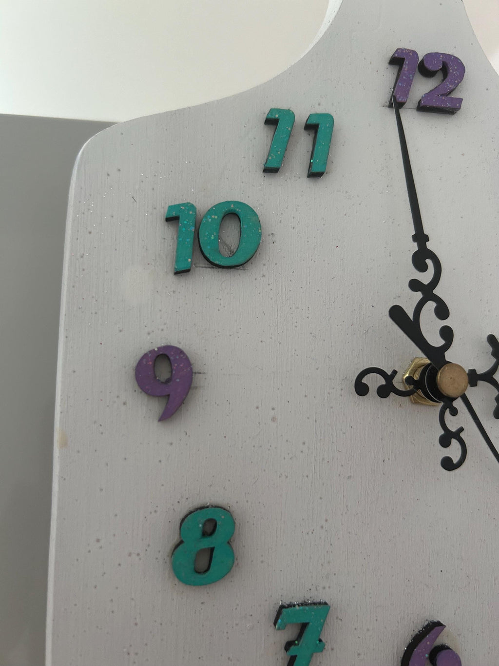 Qouted wooden kitchen clock funny