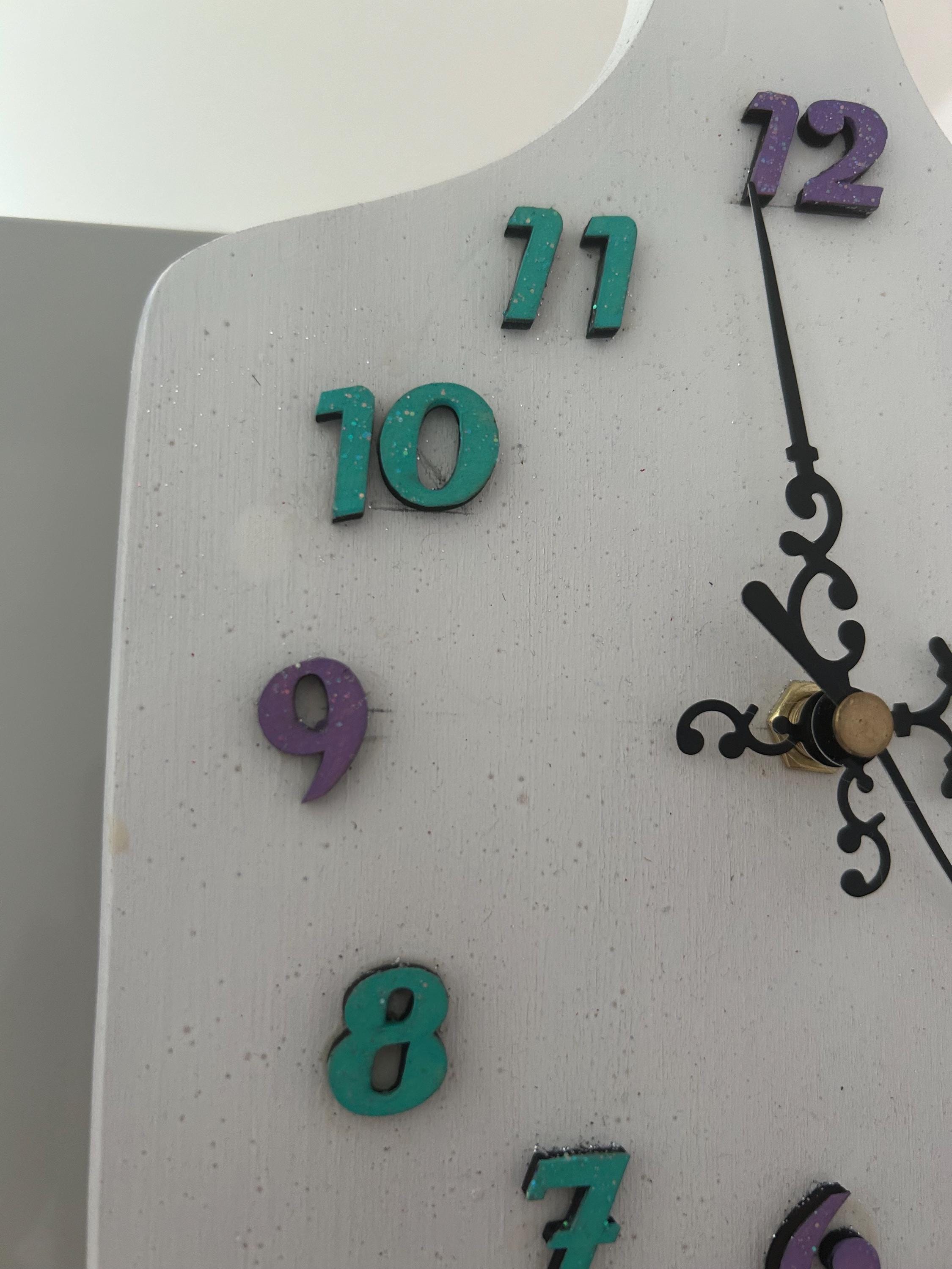Qouted wooden kitchen clock funny